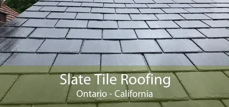 Slate Tile Roofing Ontario - California